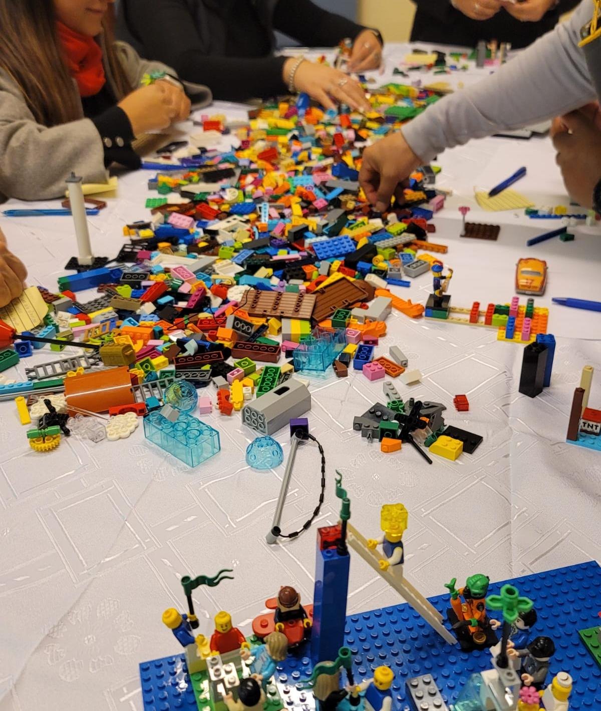 Construcción colaborativa con LEGO Serious Play
